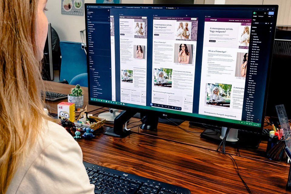 Custom website